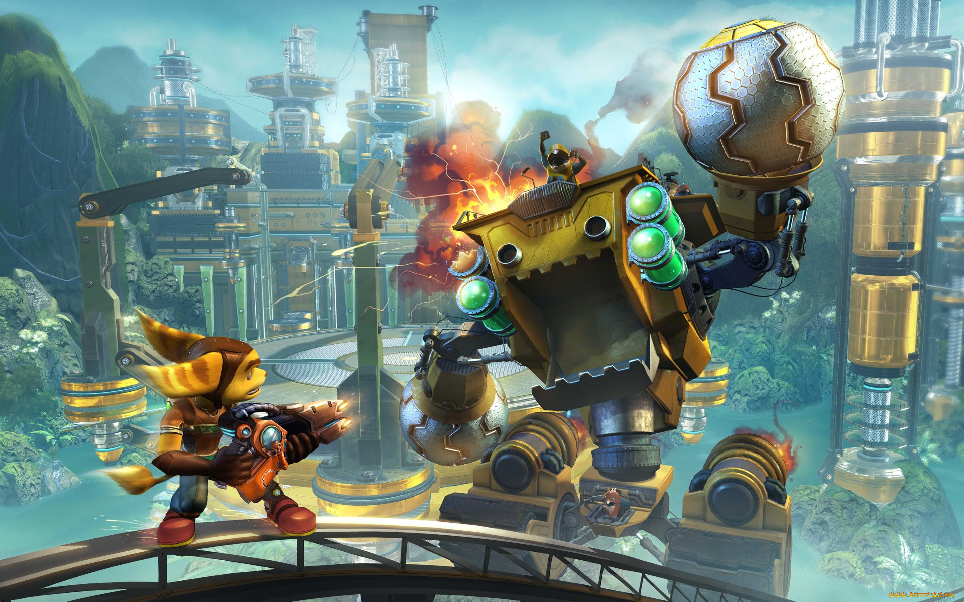 , , ratchet, clank, future, tools, of, destruction